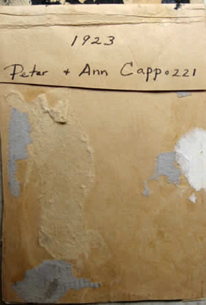 Peter and Ann Capozzi (Daughter and Son of Philipo Capozzi)