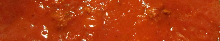 A nice pot of spaghetti sauce!