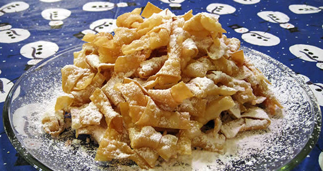 Italian bowtie cookies