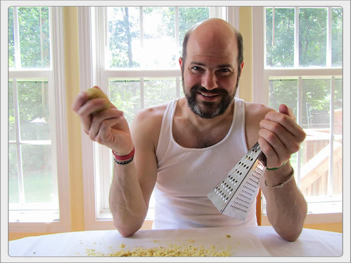 chicken soup with semolina pasta
