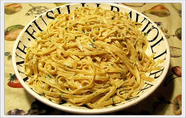 fettuccine alfredo