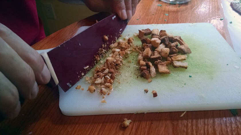 Fried Salt Pork for the Braciole