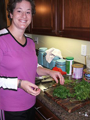 Shopping up the parsley